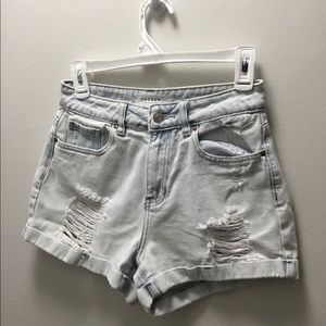 PacSun distressed mom shorts